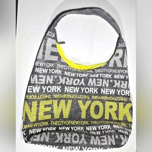 Robin Ruth HOBO New York Graphic Tote Bag Width 16" Height 22" In New Condition